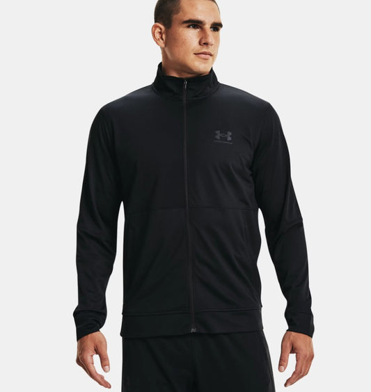 Hanorac cu fermoar UnderArmour ua pique track jacket-blk 1366202-001
