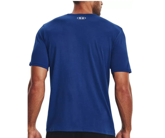 Футболка UnderArmour ua m sportstyle logo ss-blu 1329590-408