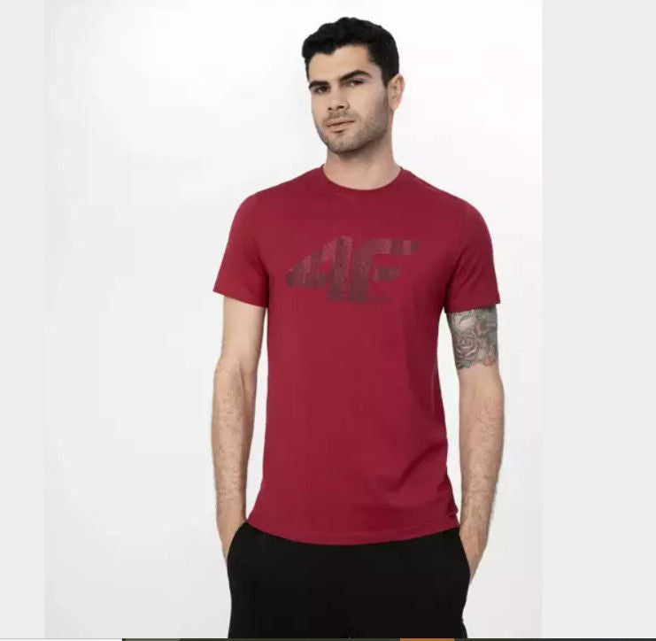 Tricou 4FSS23TTSHM309 DARK RED