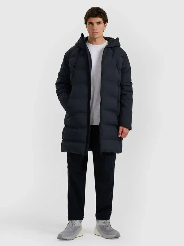 Jachetă impermeabilă pentru bărbați 4F M0995 4FWAW25TTJAM0995 deep black