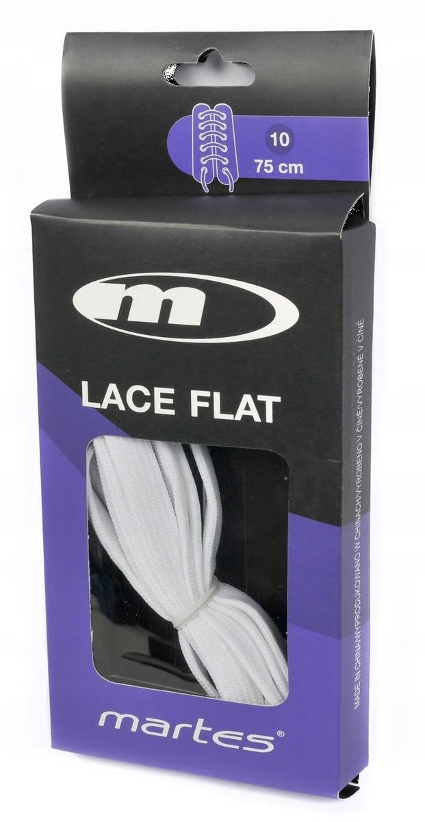 Șireturi Martes Lace Flat alb 120 cm