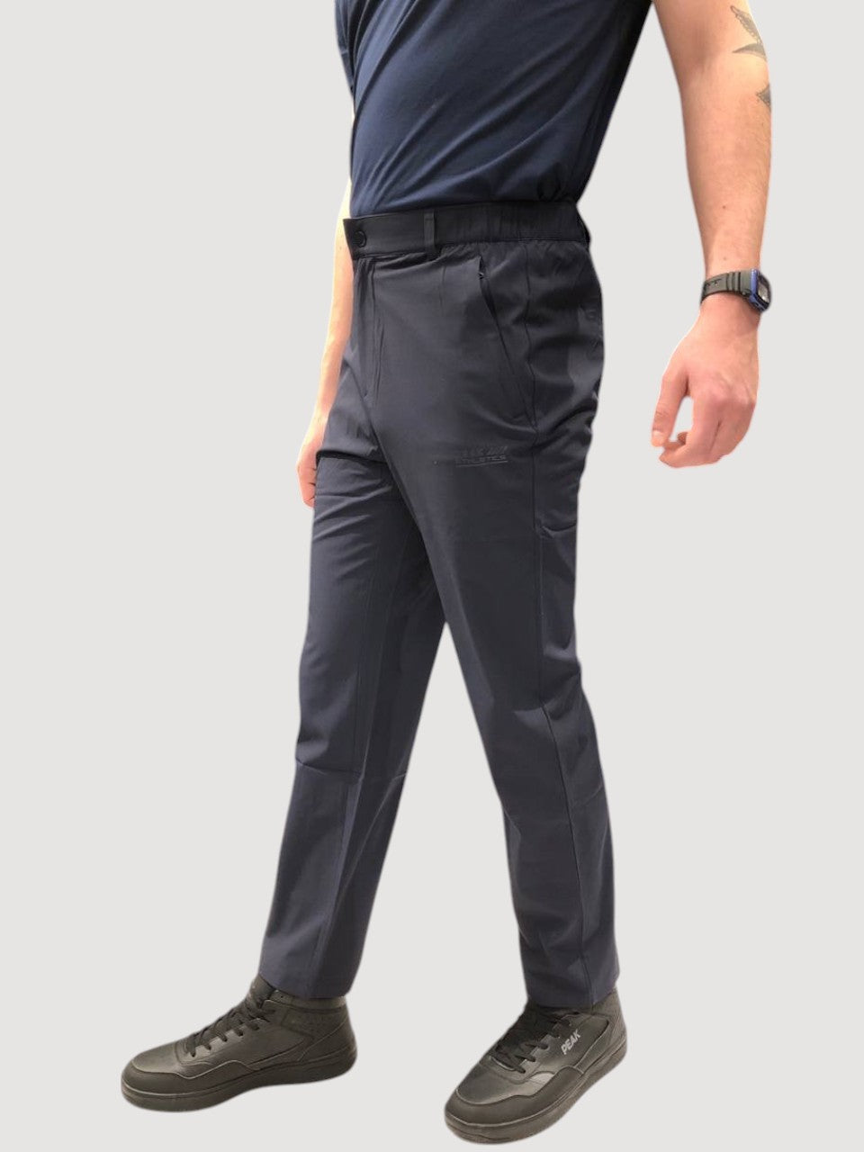 Pantaloni pentru bărbați Peak FWB241041 dk.blue