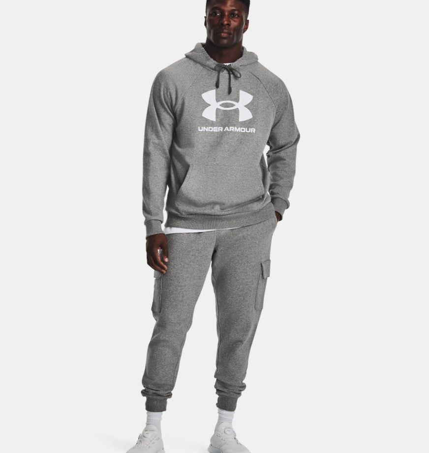 Батник UnderArmour ua rival fleece logo hd-gry 1379758-025