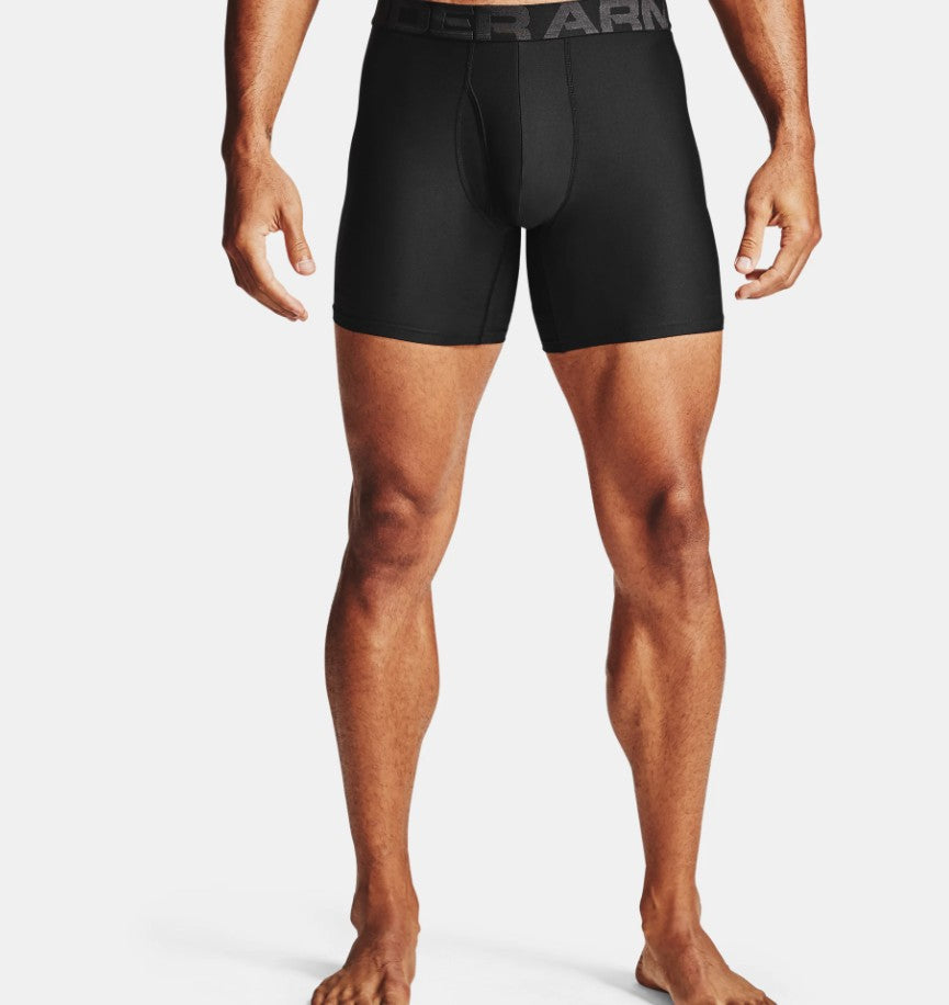 Нижнее белье UnderArmour ua tech 6in 2 pack-blk 1363619-001