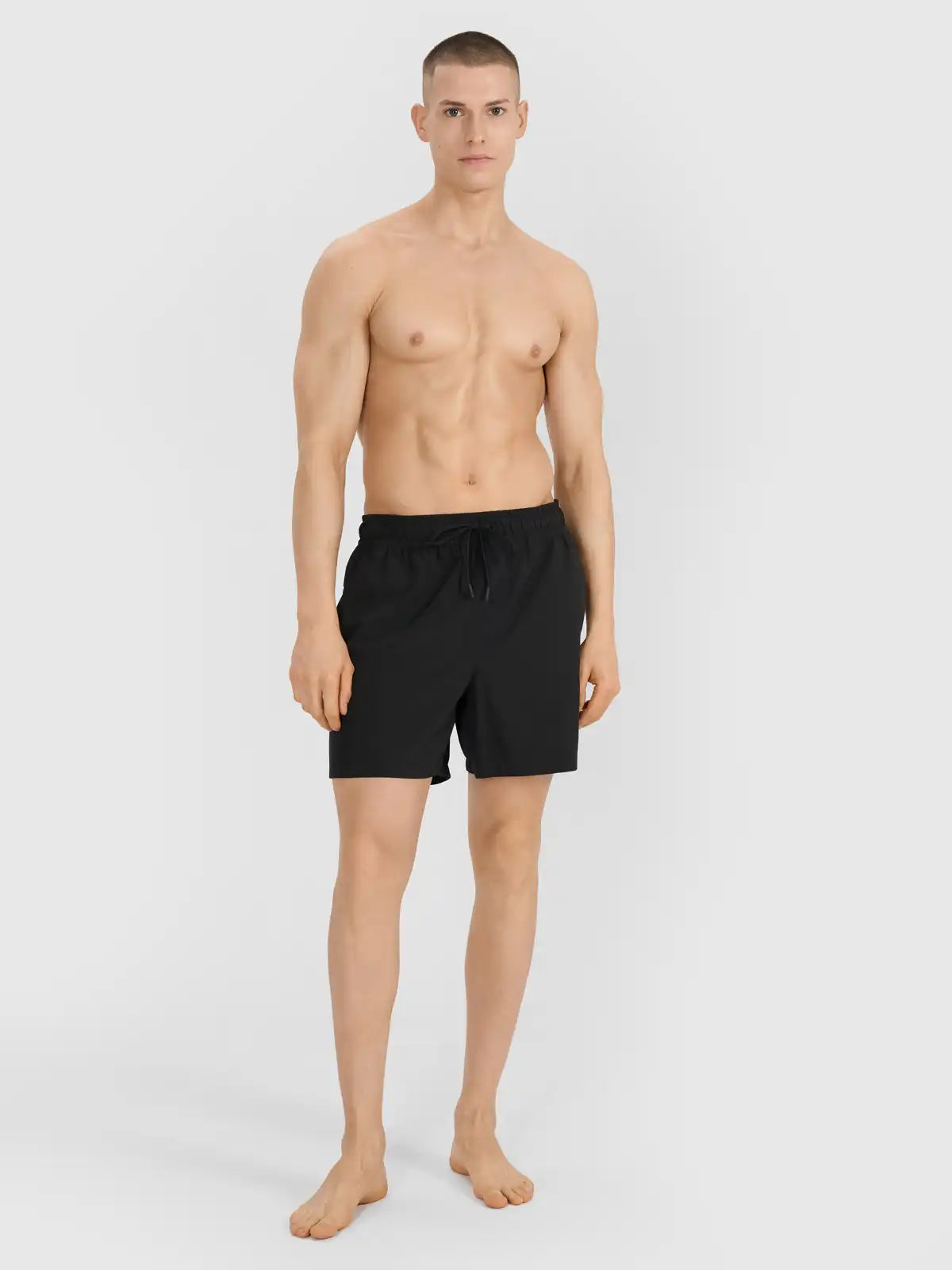 Pantaloni scurți de plajă pentru bărbați 4F M134 4FWSS25UBDSM134 deep black