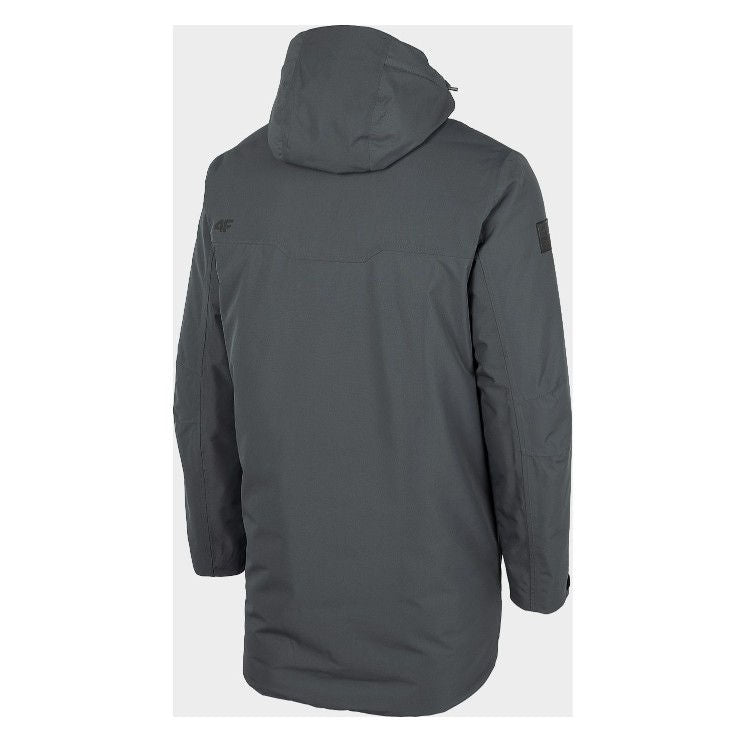 Jachetă 4F H4Z22-KUM001 ANTHRACITE