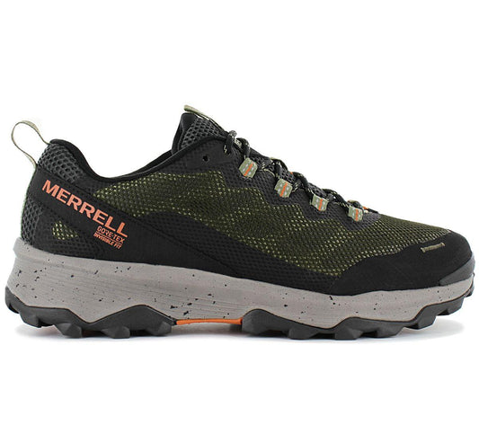 Кроссовки мужские для бега Merrell j066857 speed strike gtx olive