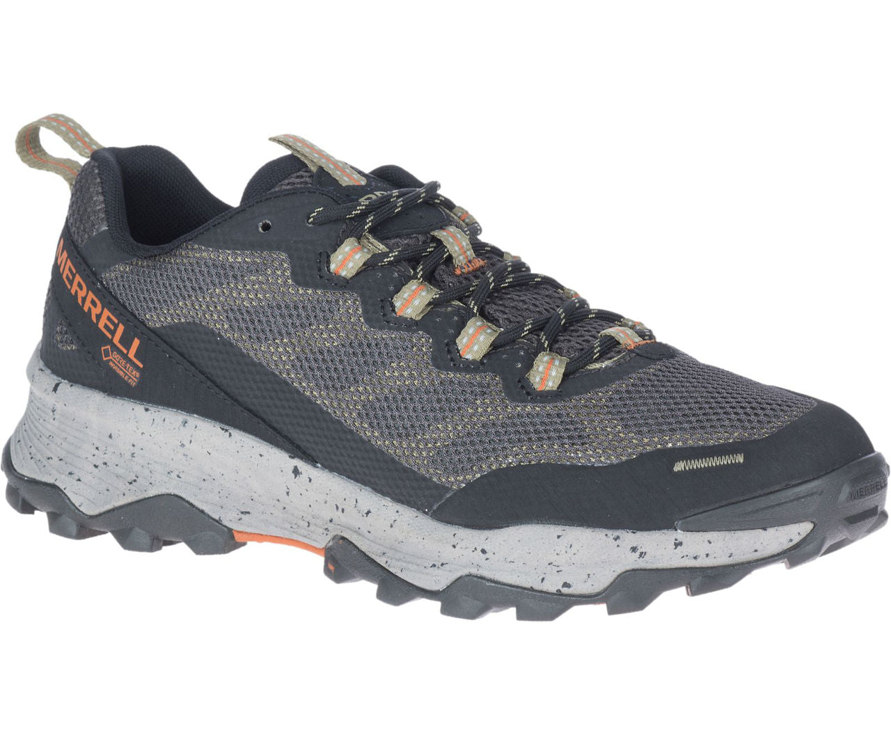 Кроссовки мужские для бега Merrell j066857 speed strike gtx olive