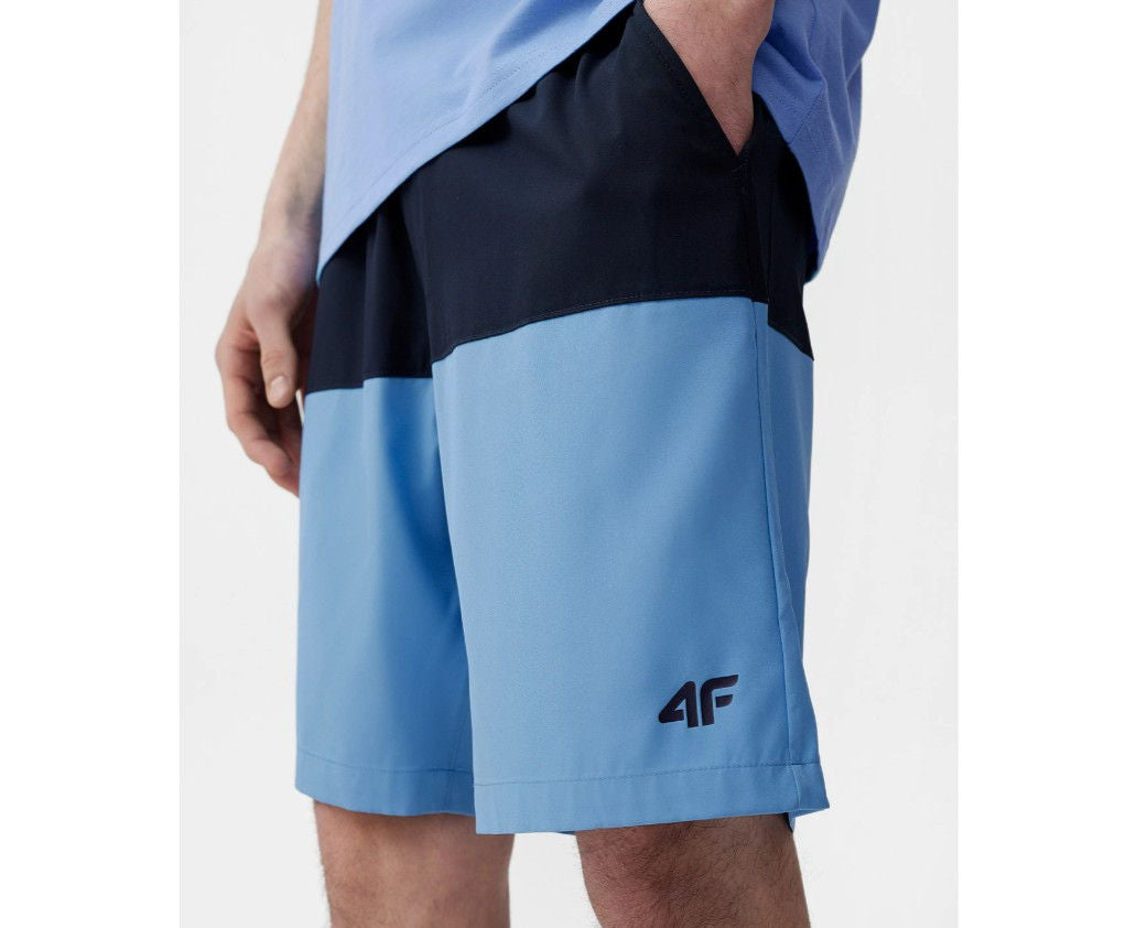 Pantaloni scurți pentru plajă BOARD SHORTS M025 4FSS23UBDSM025 BLUE