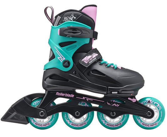Role Rollerblade Fury 073735003C1 nero/verde mare