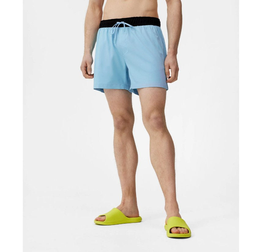 Pantaloni scurți pentru plajă BOARD SHORTS M027 4FSS23UBDSM027 TURQUOISE