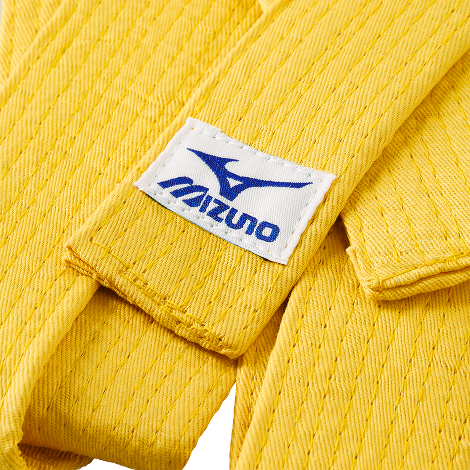 Centură pentru judo Mizuno Obi yellow PK(U) 22GV5A55454504