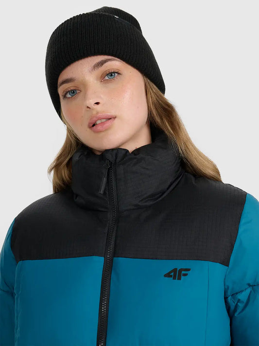 Женский пуховик 4F F581 4FWAW25TDJAF581 teal