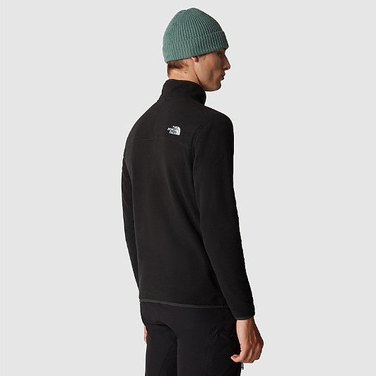 Hanorac din fleece The North Face 100 glacier 1/4 zp tnf black nf0a5ihpbh71003