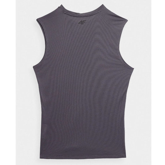 Tricou pentru alergare 4F TSHIRT FNK M170 4FSS23TFTSM170 DARK GREY