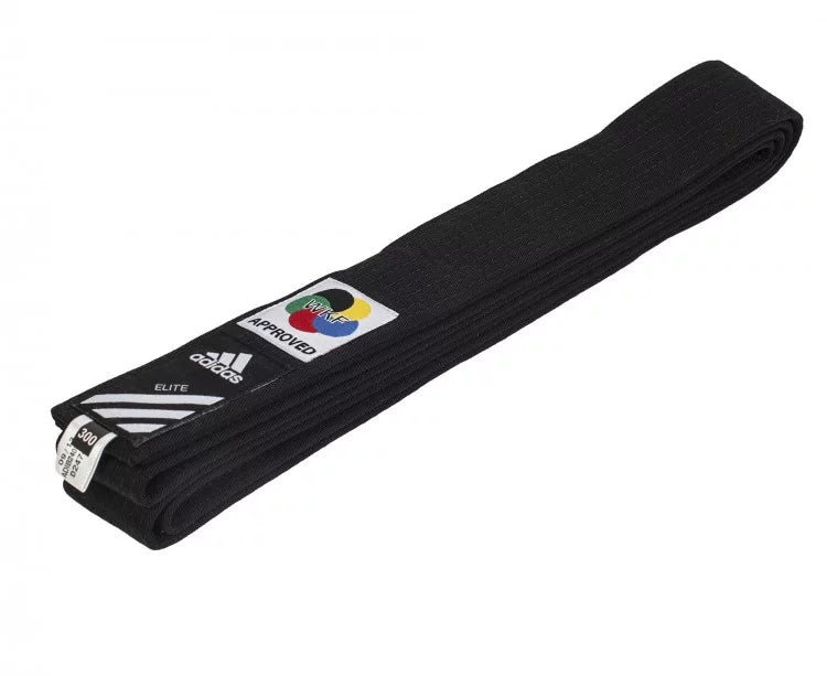 Пояс для кимоно Adidas adib242k elite belt black 45mm
