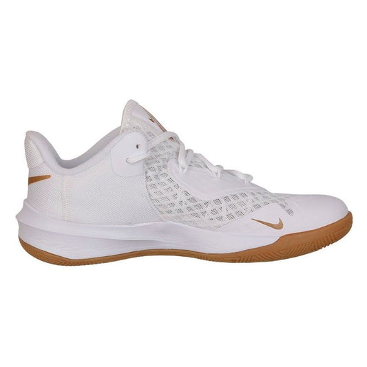 Кроссовки мужские для волейбола Nike Zoom Hyperspeed Court DJ4476 - 170 white/metallic gold