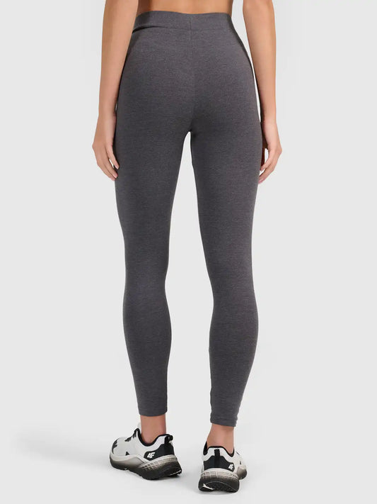 Женские леггинсы casual 4F F307 4FWAW26TTIGF307 middle grey melange