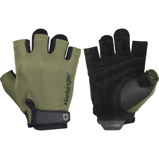 Перчатки для фитнеса harbinger power 2.0 unisex green