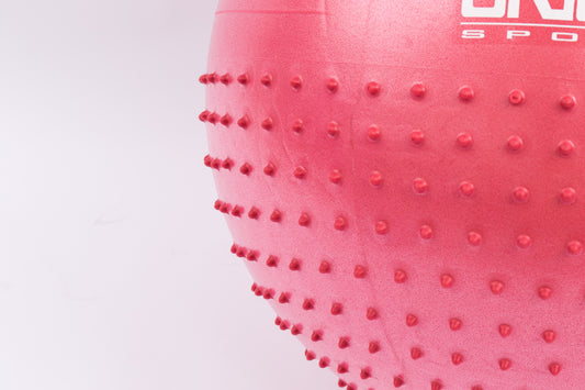 Фитбол массажный LiveUp LS3569/RD