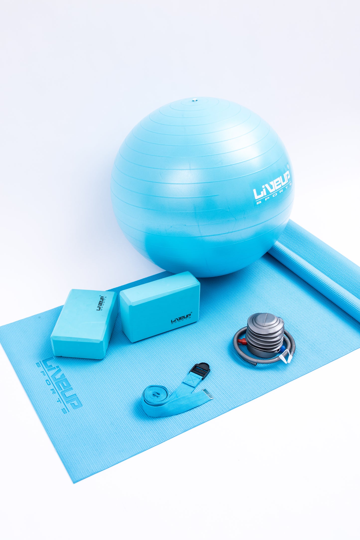 Набор для йоги LiveUp LS3243/01/BU