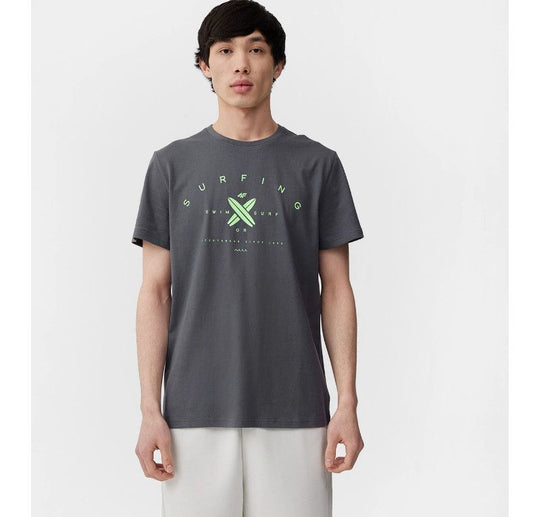 Tricou 4F TSHIRT M366 4FSS23TTSHM366 ANTHRACITE