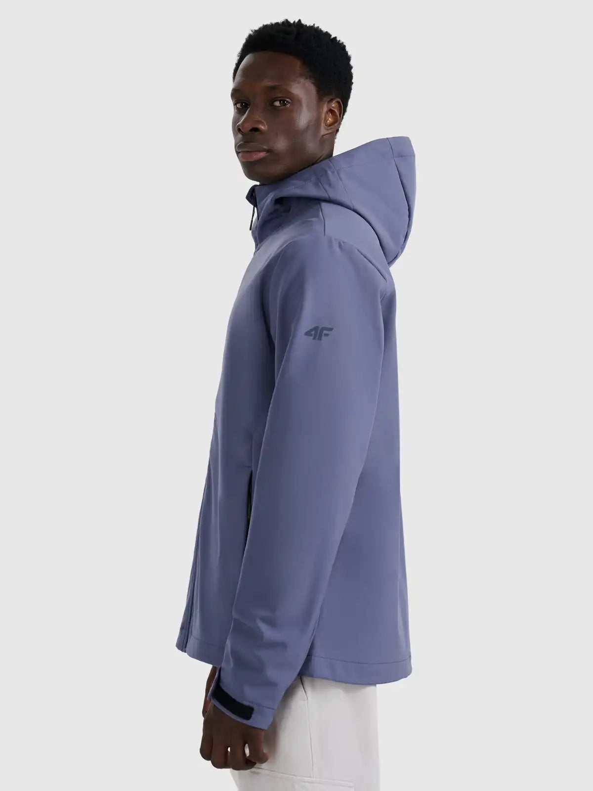 Jacheta rezistentă la vânt pentru bărbați 4FM362 4FWAW25TSOFM362 denim