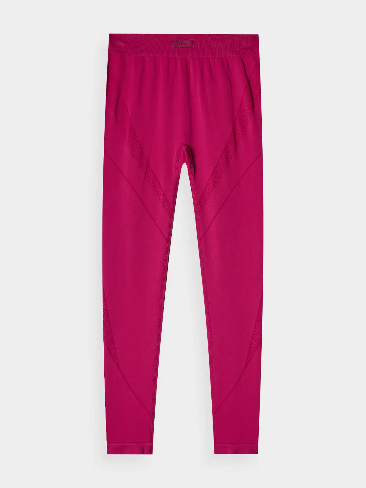 Legginși de antrenament pentru femei 4F F055 4FRAW24TFTIF389 burgundy