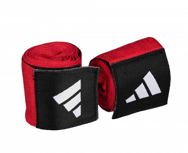 Боксерские бинты Adidas adibp03S boxing crepe bandage, red