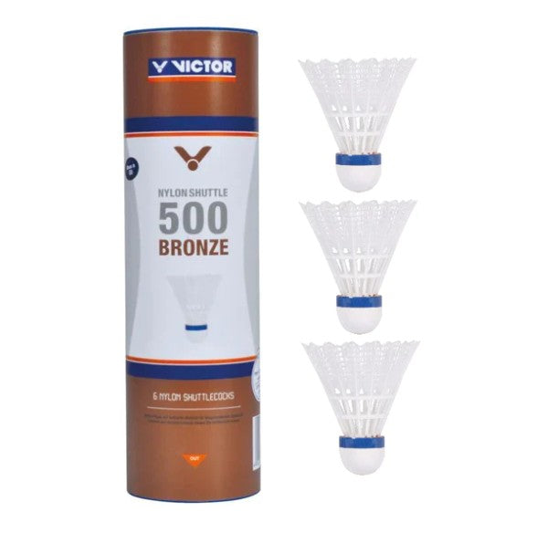 Воланы для бадминтона Victor NYLON Shuttle 500, 100520