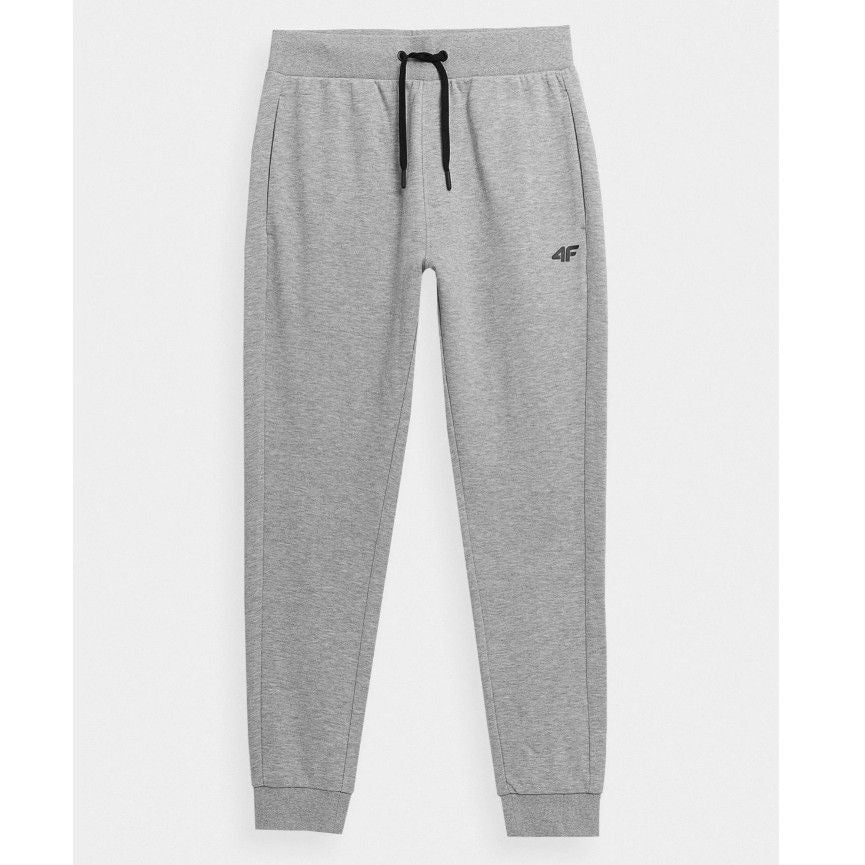 Joggeri 4F TROUSERS CAS M223 4FSS23TTROM223 COLD LIGHT GREY MELANGE