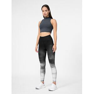 Legginși pentru antrenamente 4F TIGHTS FNK F070 4FSS23TFTIF070 MULTICOLOUR ALLOVER
