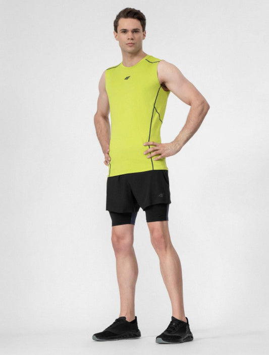 Pantaloni scurți pentru alergare 4F H4L22-SPMF010 Black