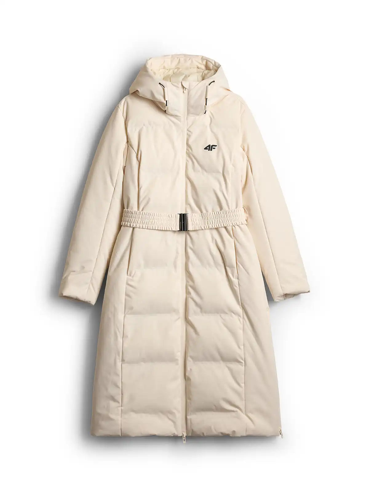 Женский длинный пуховик 4F F0930 4FWAW26TDJAF0930 beige