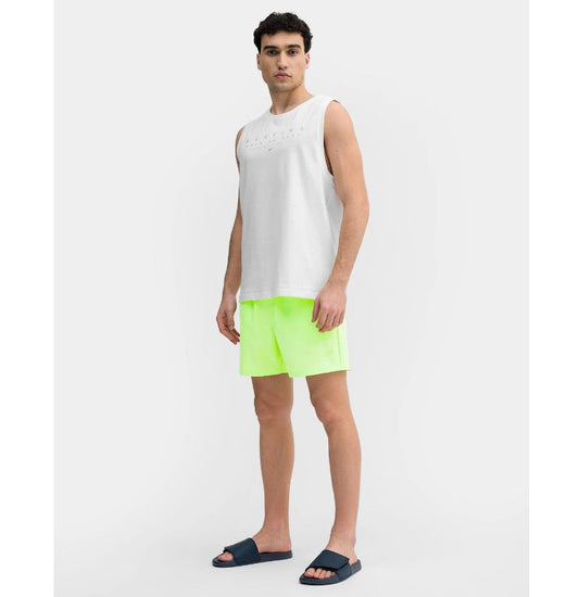 Pantaloni scurți pentru plajă 4F BOARD SHORTS M022 4FSS23UBDSM022 CANARY GREEN NEON