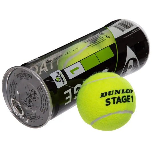 Мячи для тенниса Dunlop Stage 1 green*3, 601338