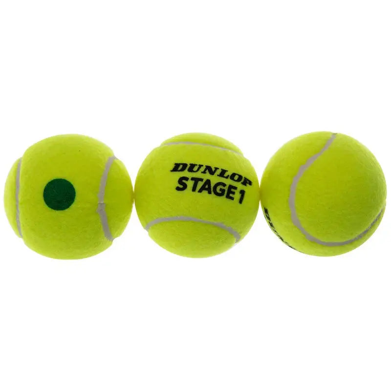 Mingi de tenis Dunlop Stage 1 green*3, 601338