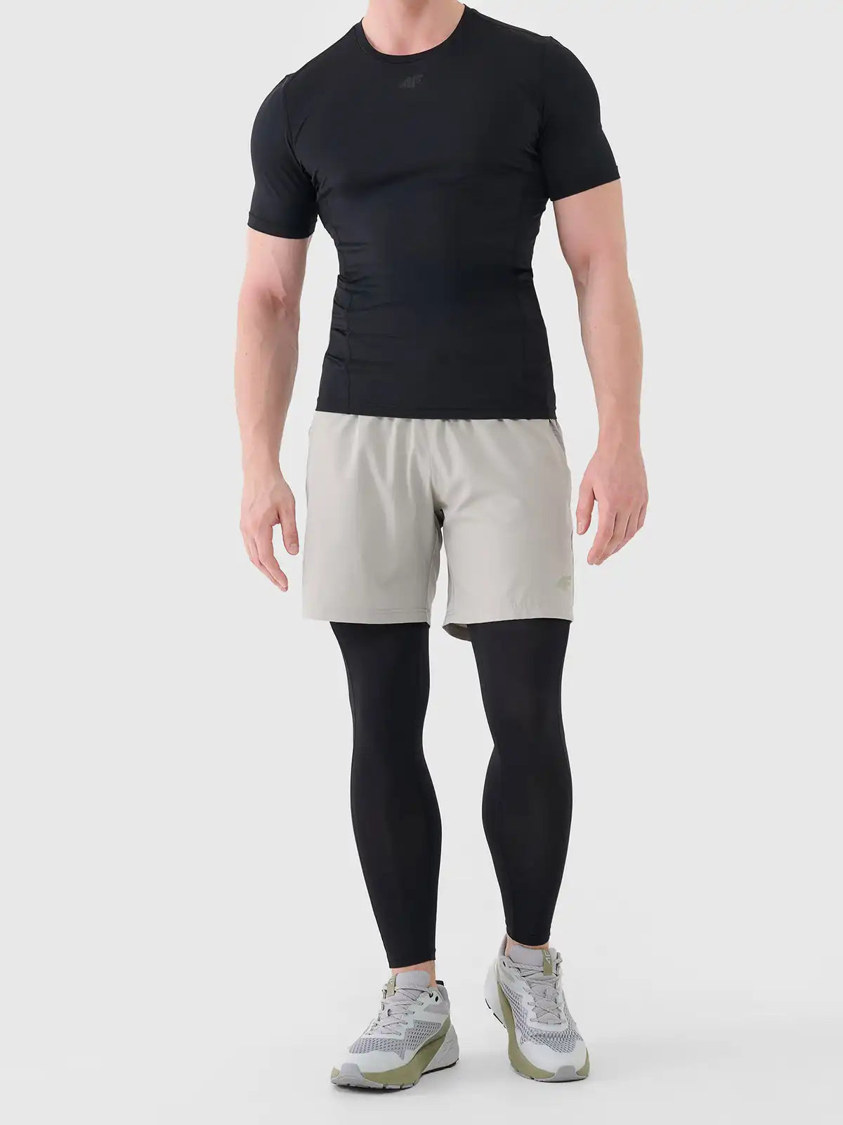Tricou de antrenament pentru bărbați 4F M1787 4FWSS26TFTSM2141 deep black