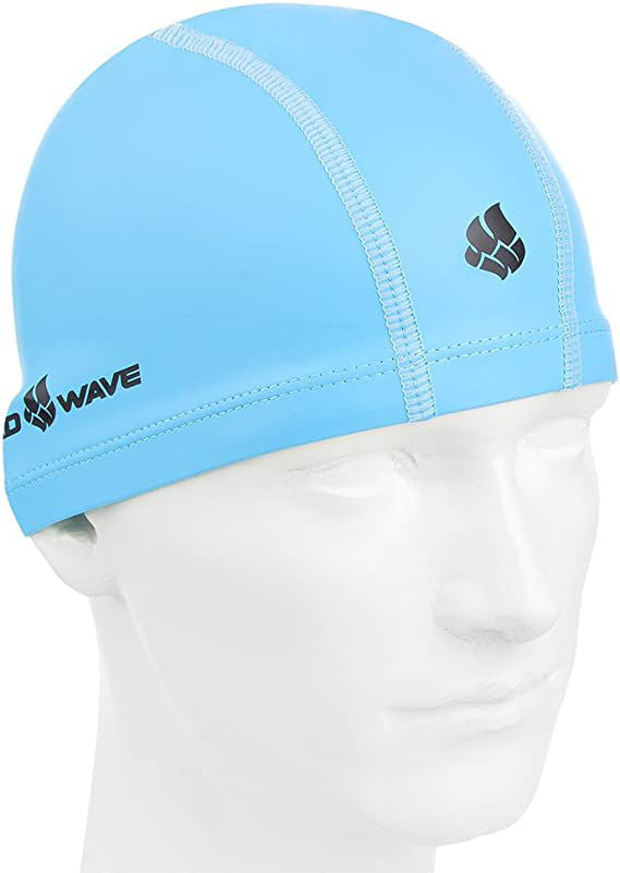 Шапочка для плавания m0579 10 0 08w junior textile cap llama , azure