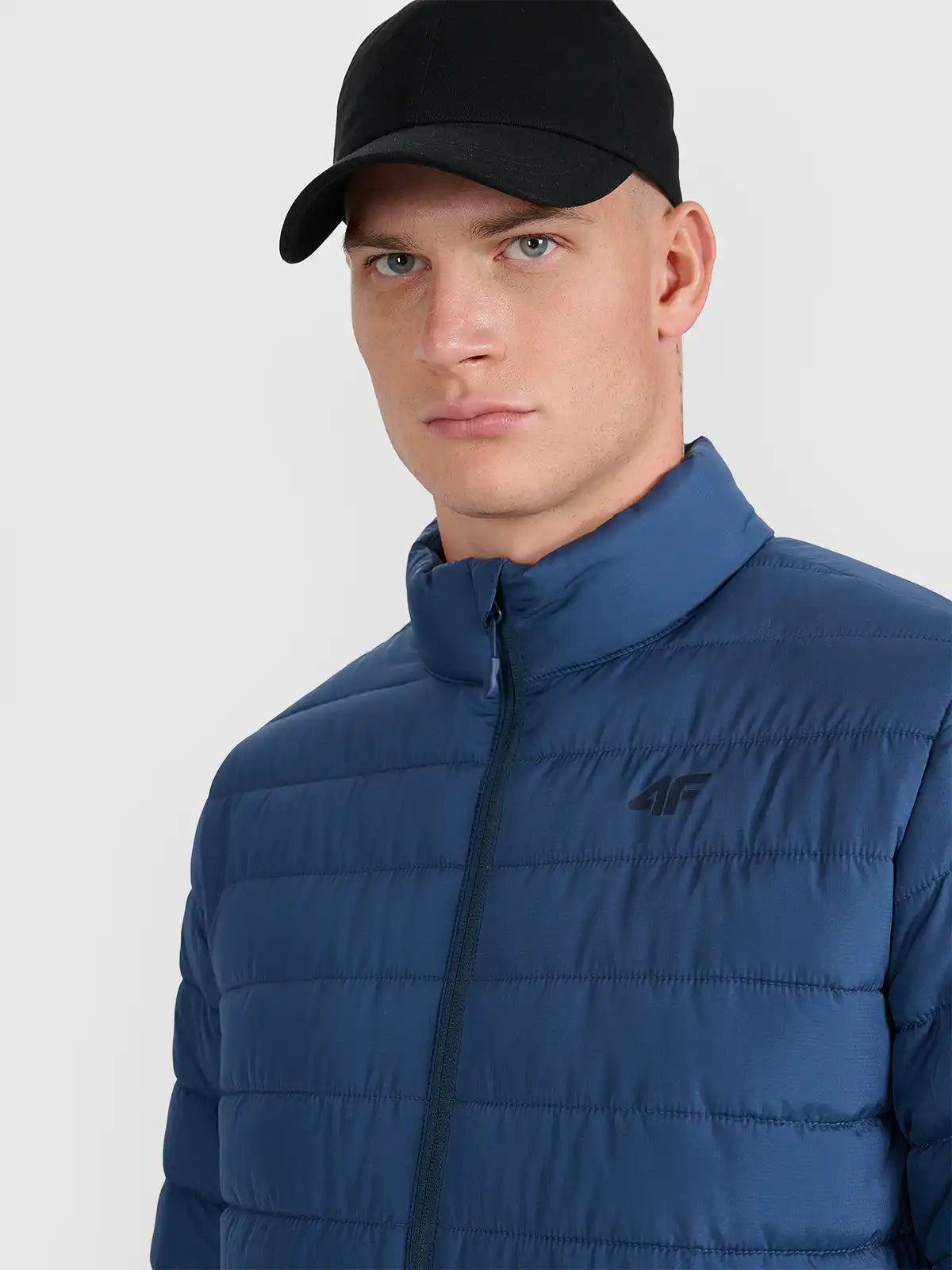 Мужской пуховик 4F M597 4FWAW25TDJAM597 denim