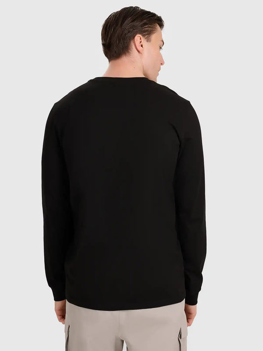 Мужской лонгслив casual 4F M432 4FWMM00TLONM432 deep black