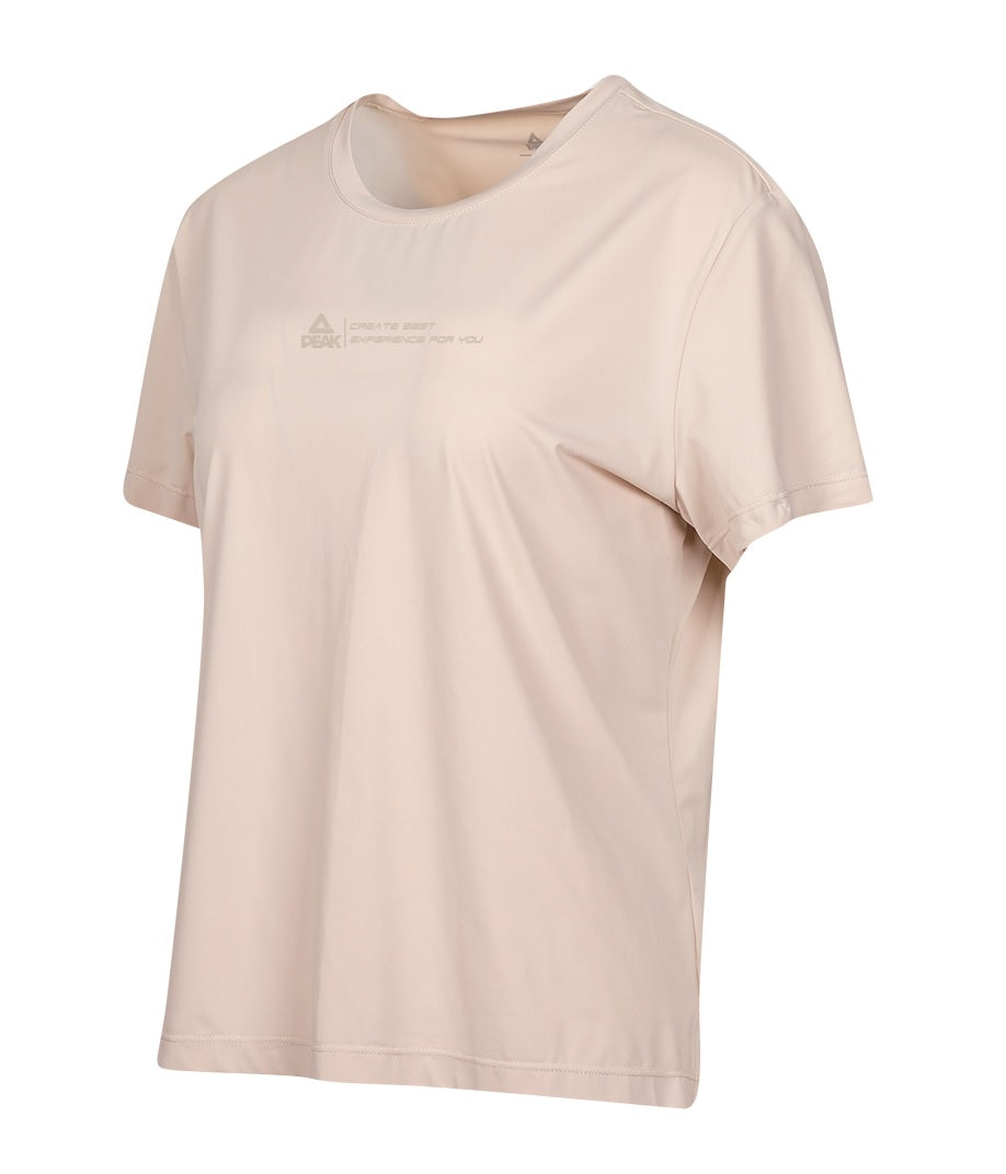 Женская футболка для фитнеса Peak FW6252222 beige