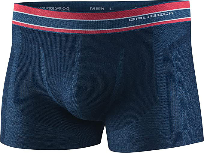 Нижнее белье bx10870 men's boxer shorts active wool navy blue