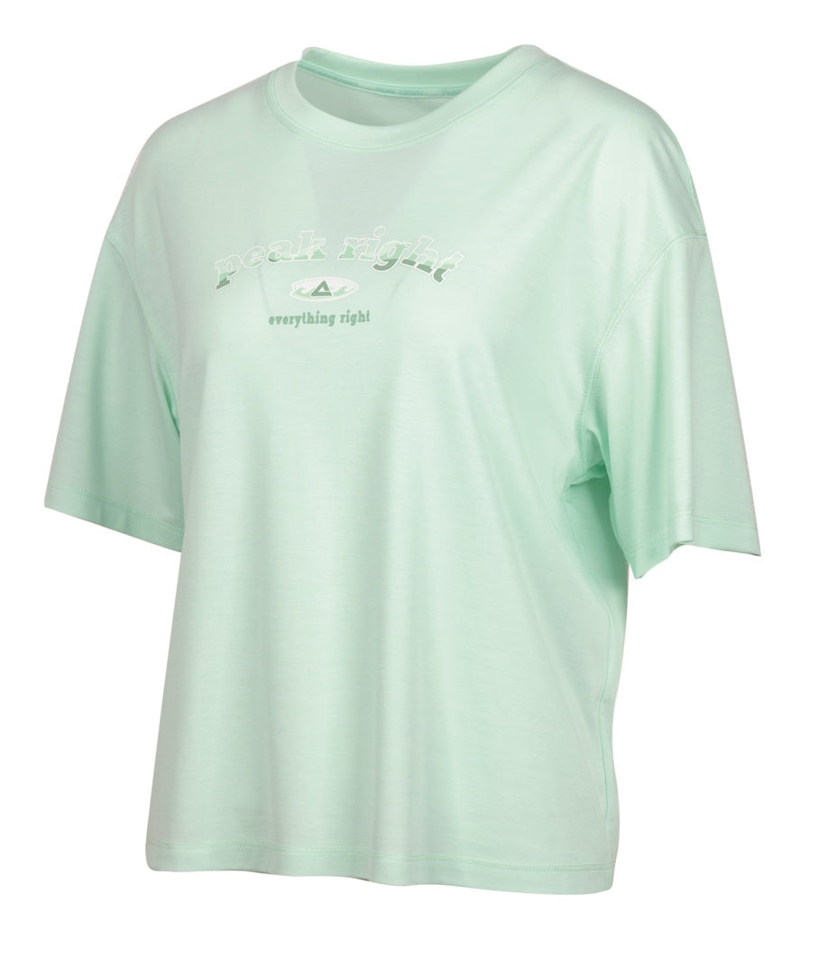 Женская футболка casual Peak FW6252432 green