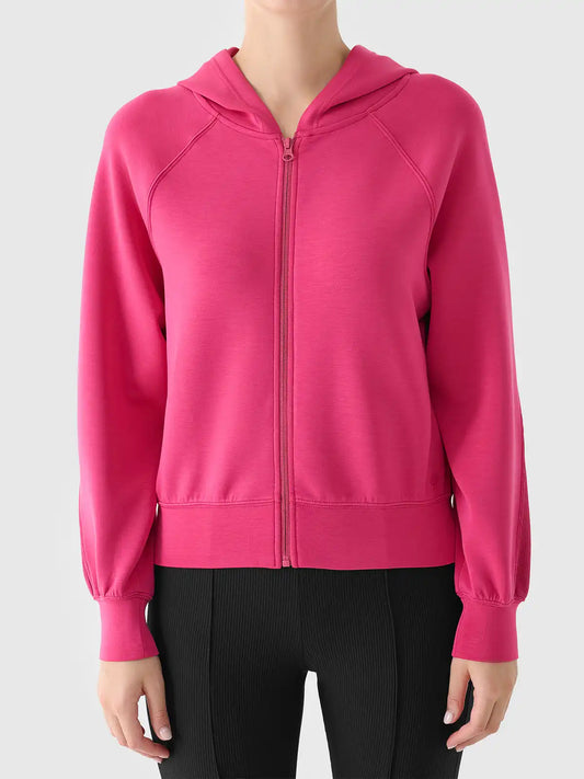 Женский батник на молнии 4F F1835 4FWAW25TSWSF1835 pink