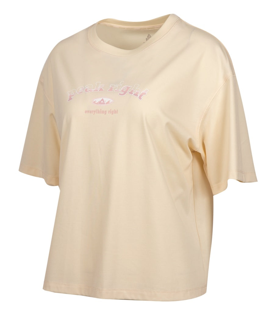 Tricou pentru femei casual Peak FW6252432 lt.yellow