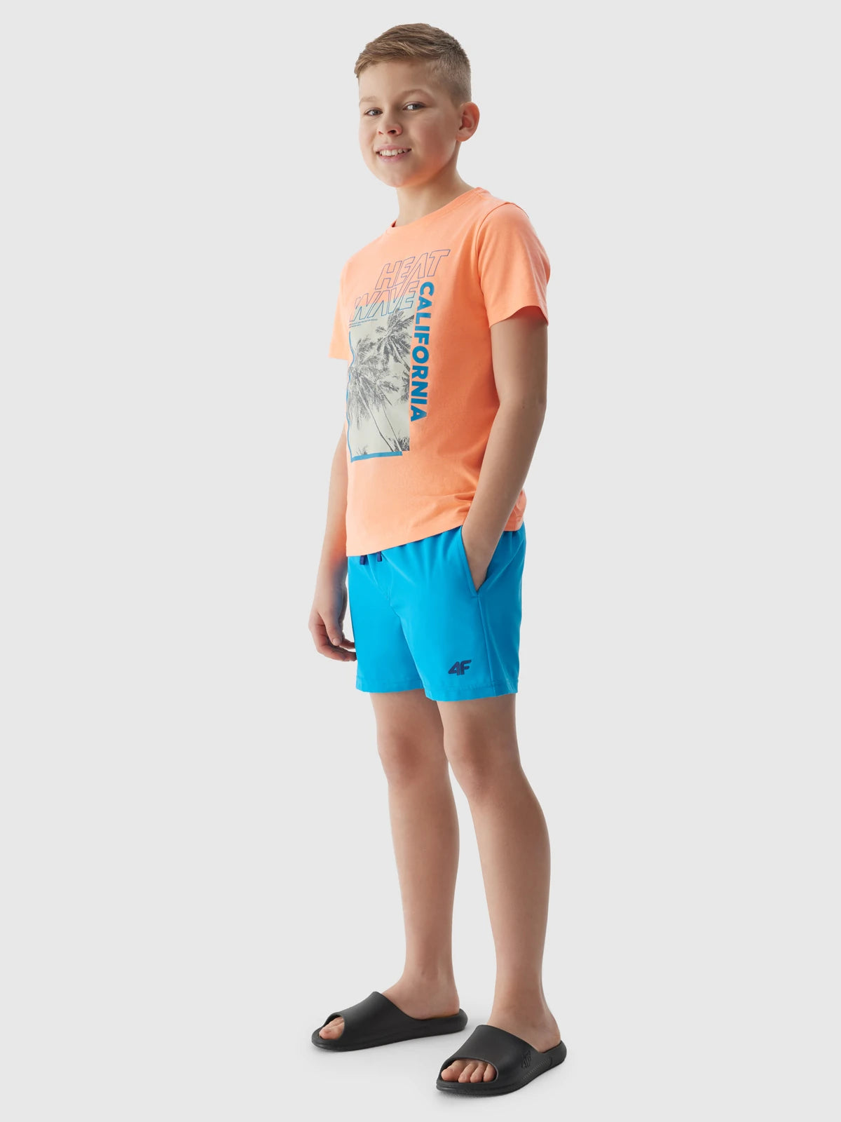 Пляжные шорты 4F BOARD SHORTS 4FJWSS24UBDSM066 Blue