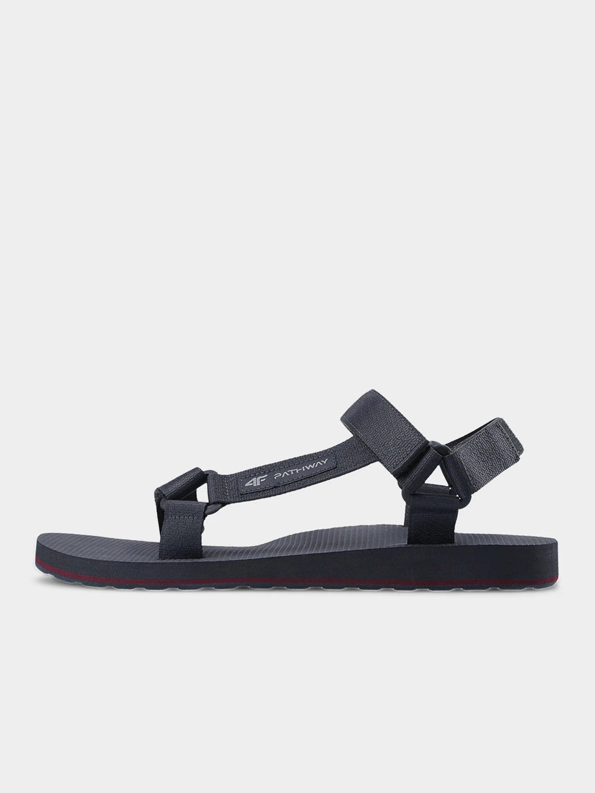Sandalete pentru bărbați 4F M053 4FRSS24FSANM053 Dark grey