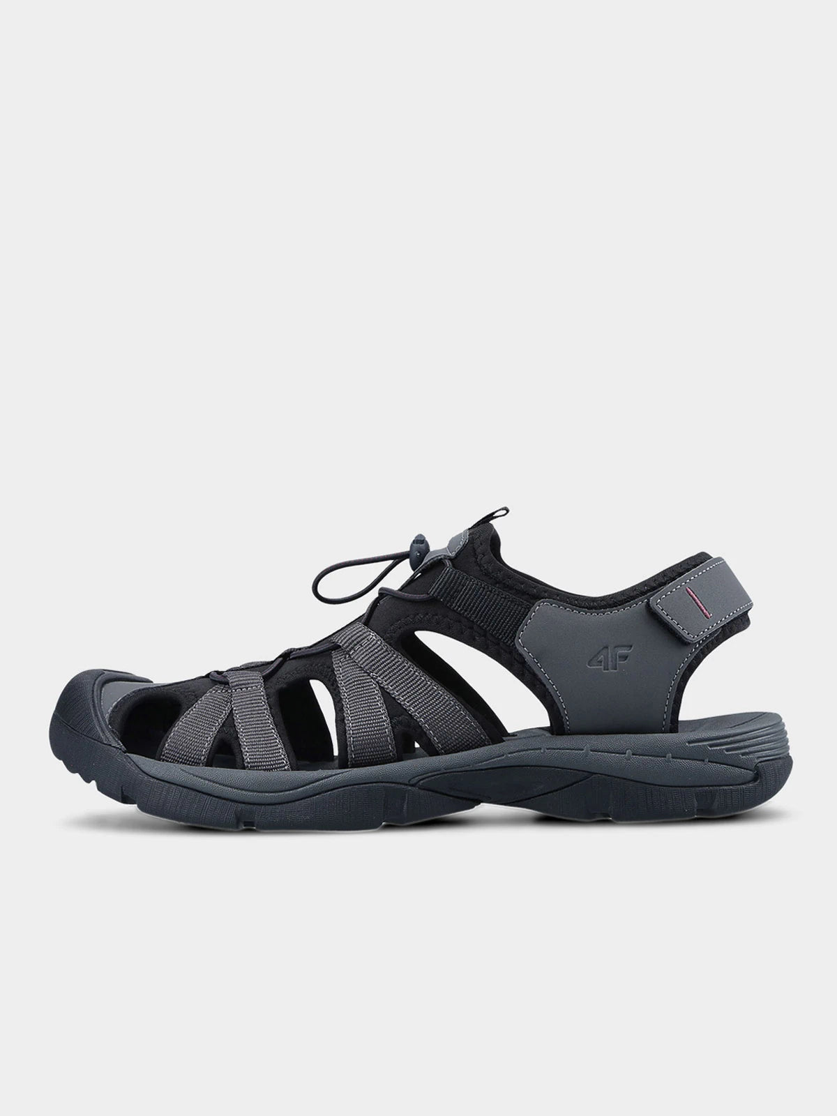 Sandalete pentru bărbați 4F M058 4FRSS24FSANM058 Dark grey