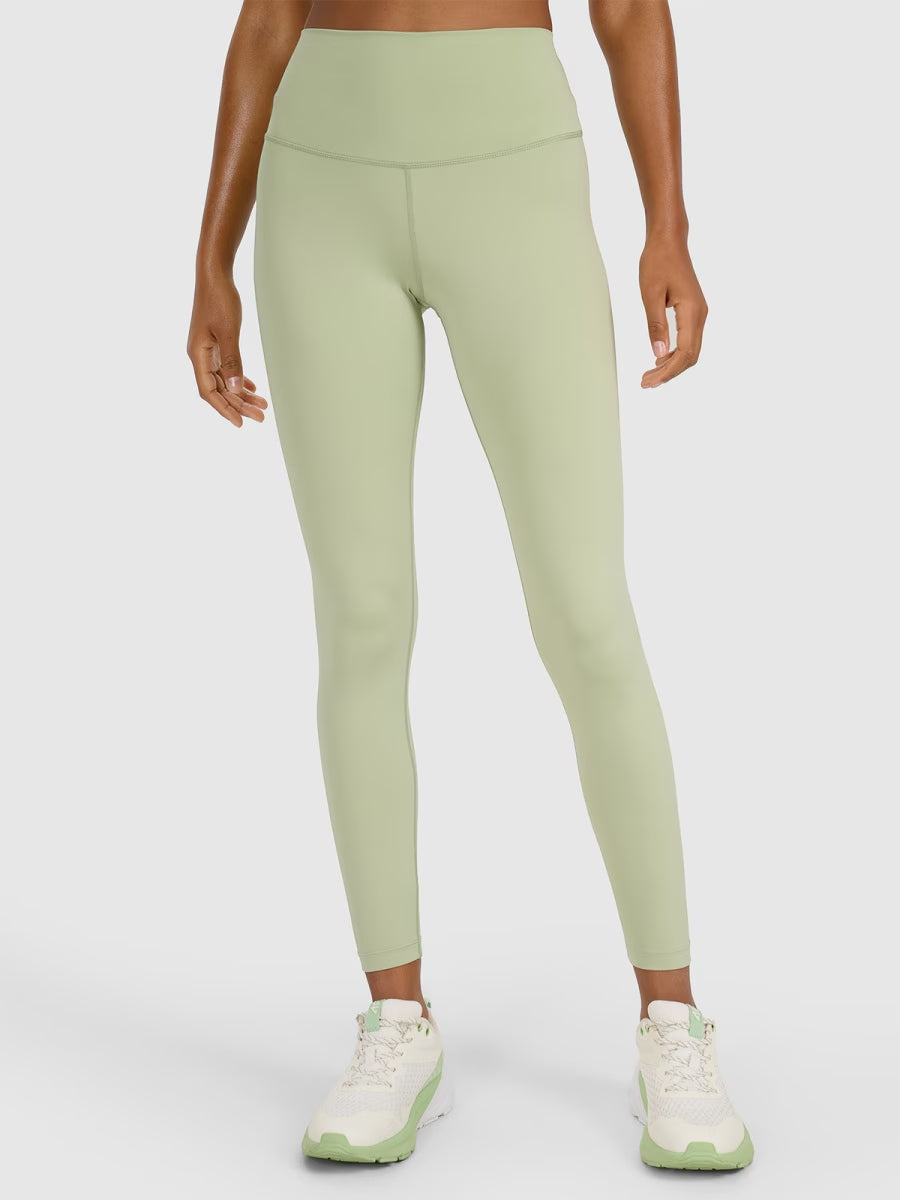 Legginși de antrenament pentru femei 4F F360 4FWAW25TFTIF360 light green